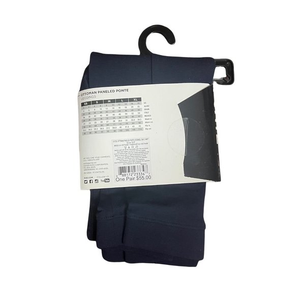 HUE Ottoman Paneled Ponte Leggings - Picture 4 of 4